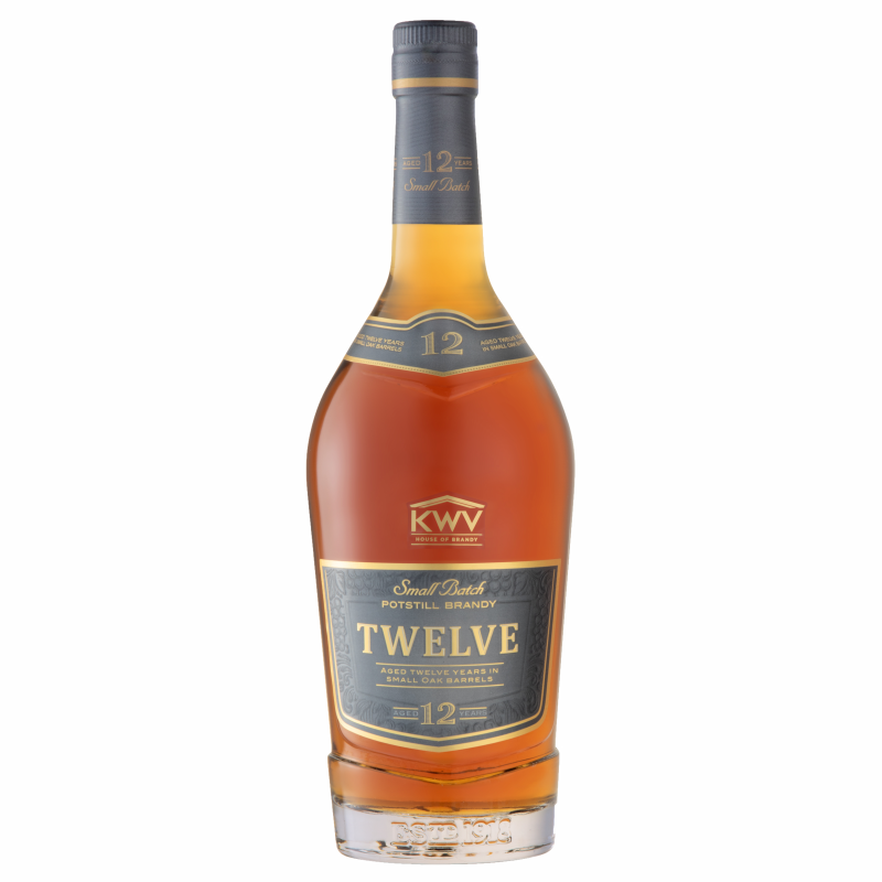 KWV 12 Year Old Brandy (1x750ML) Prestons Liquor Stores